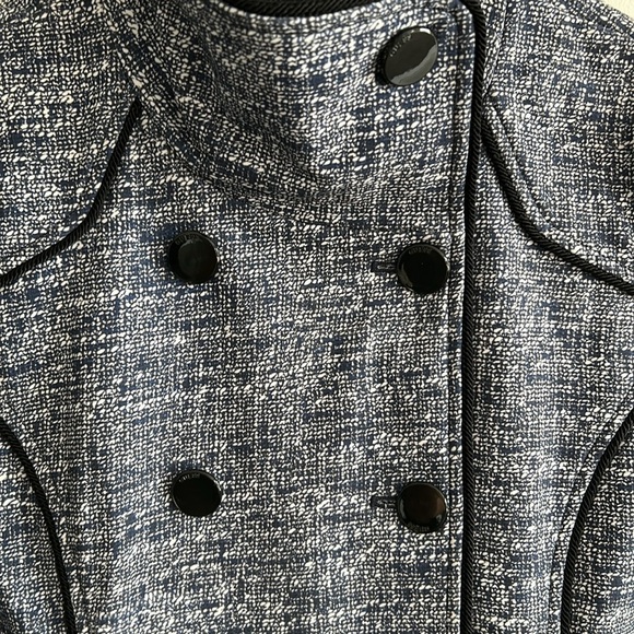 Guess Chic Double-Breasted Tweed Coat excellent condition - Picture 8 of 11